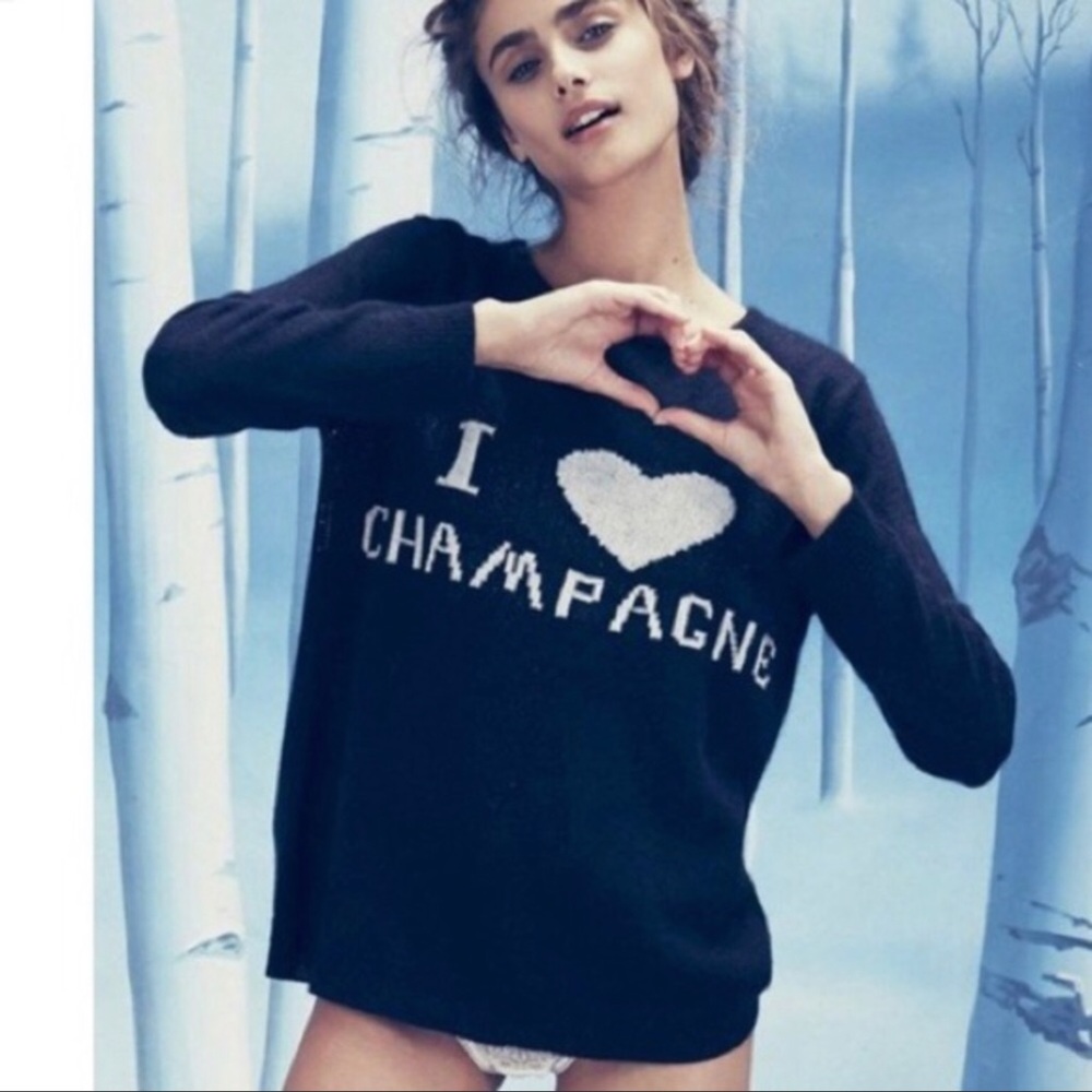 💗HP💗 For Love and Lemons I ❤️ Champagne Sweater